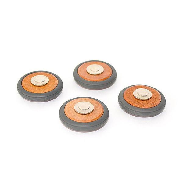 Tegu Wheels 2.0 - 4 Piece Mahogony