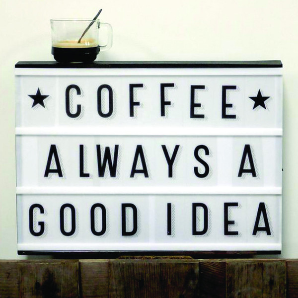 Large A3 Lightbox in Wood by A Little Lovely Company