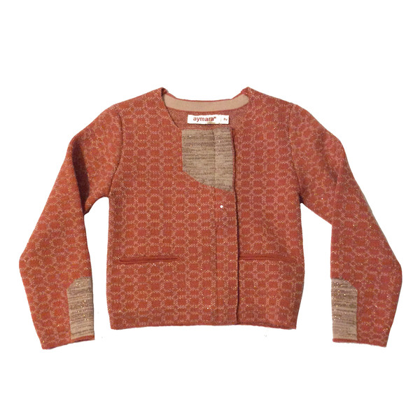 Allison Jacket - Blush, Pink & Copper