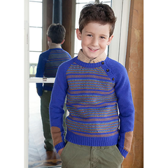 Daniel Jumper - Blue/Wood - Little Citizens Boutique
 - 2
