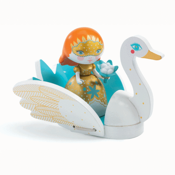Barbara and Ze Swan Arty Toy by Djeco