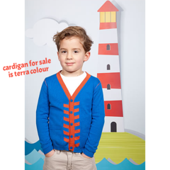 Cardigan Jacq Lance in Terra - Size 2 - Last one! - Little Citizens Boutique
 - 2
