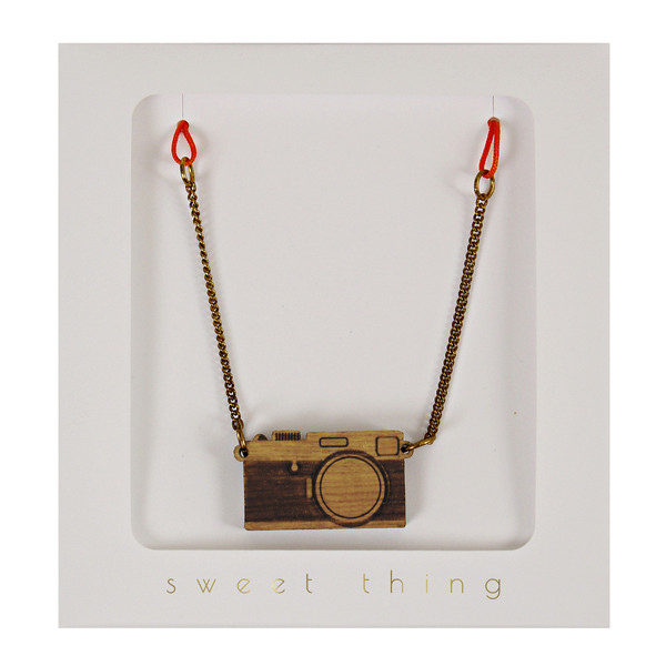 Camera Necklace by Meri Meri