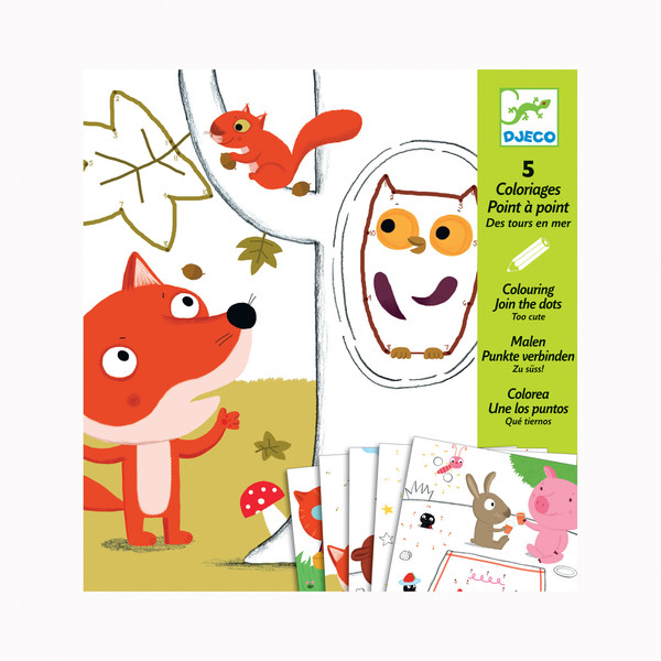 Colouring Suprise Join the Dots by Djeco