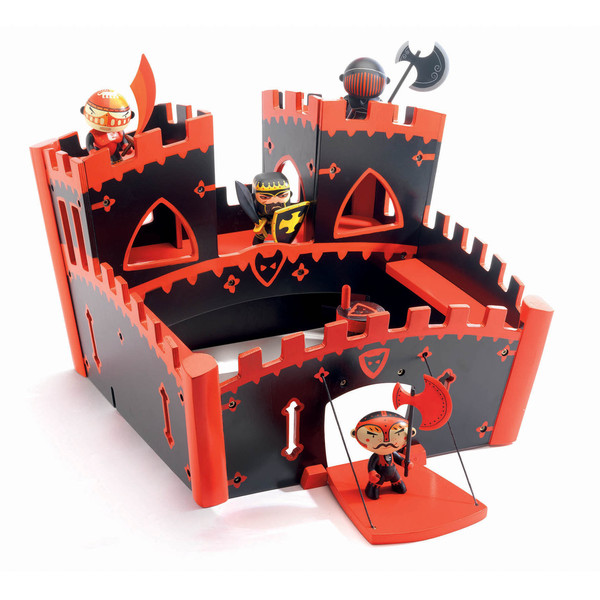 Ze Red Castle Arty Toy by Djeco