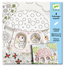 Collage Colouring Surprise by Djeco - Little Citizens Boutique
 - 1