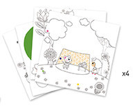 Collage Colouring Surprise by Djeco - Little Citizens Boutique
 - 2