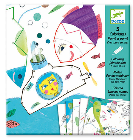 Colouring Suprise Join the Dots by Djeco