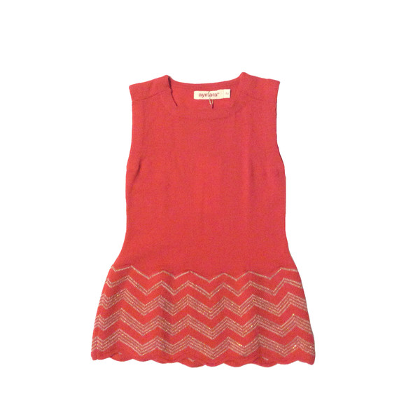 Eva Dress - Red, Pink & Copper
