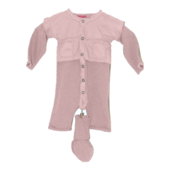 Eva Combi with Booties- Blush - Size 3M - Last one! - Little Citizens Boutique
