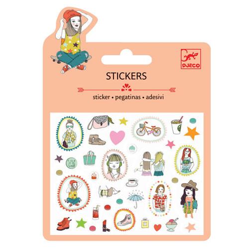 Fashion Glitter Stickers by Djeco