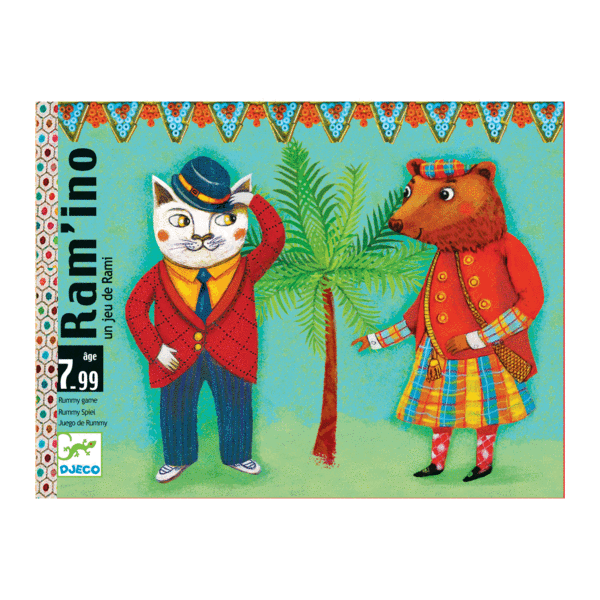 Gin Rummy or R'amino - Card Game by Djeco