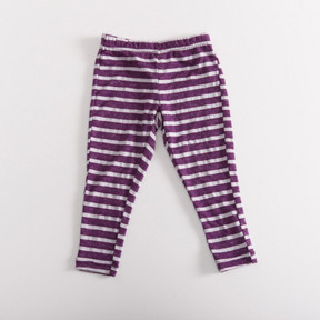 Grape Stripe Leggings - Little Citizens Boutique

