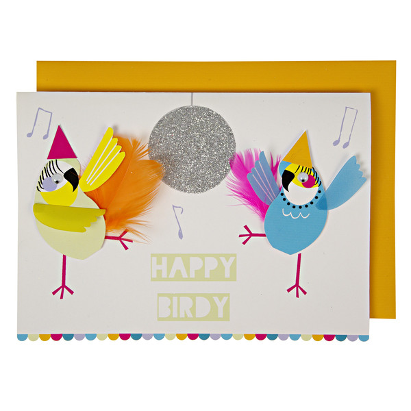 Happy Birdy - Happy Birthday Card