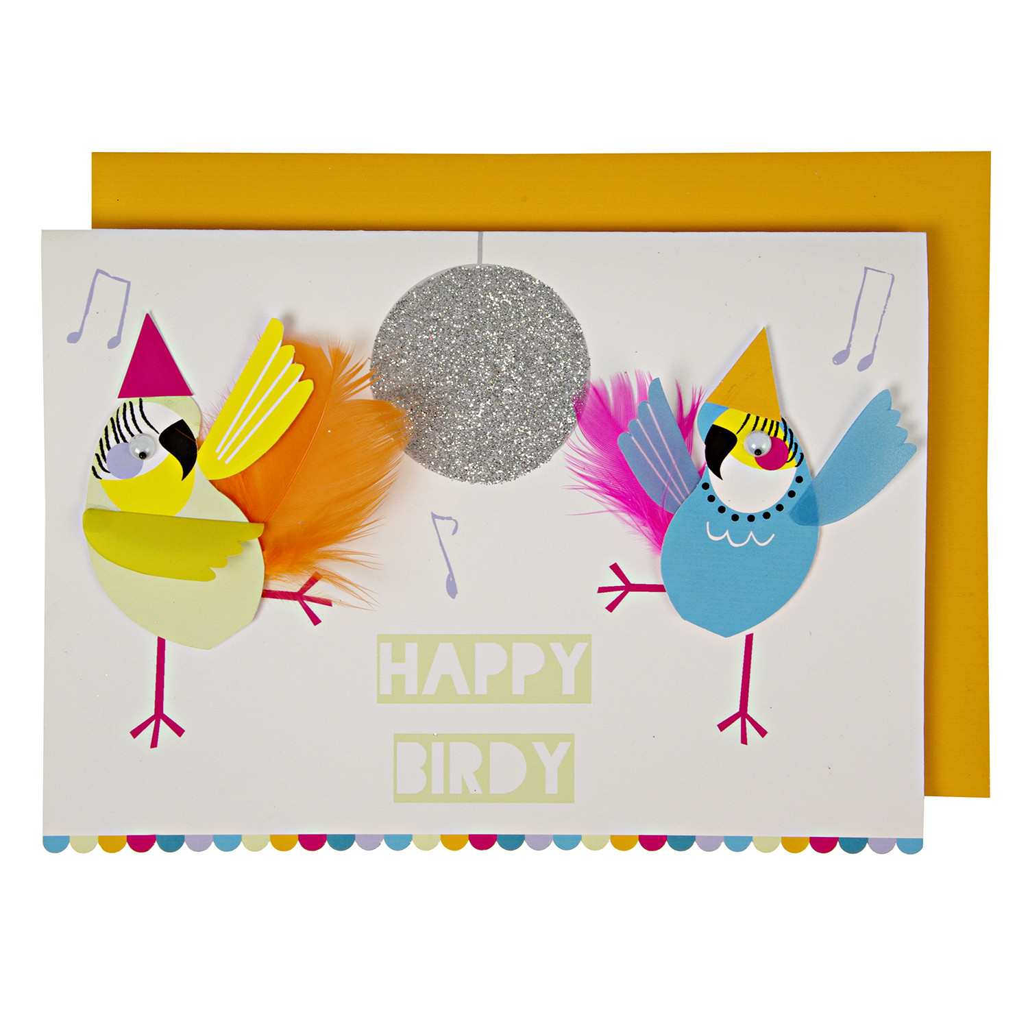 Happy Birdy - Happy Birthday Card - Little Citizens Boutique
