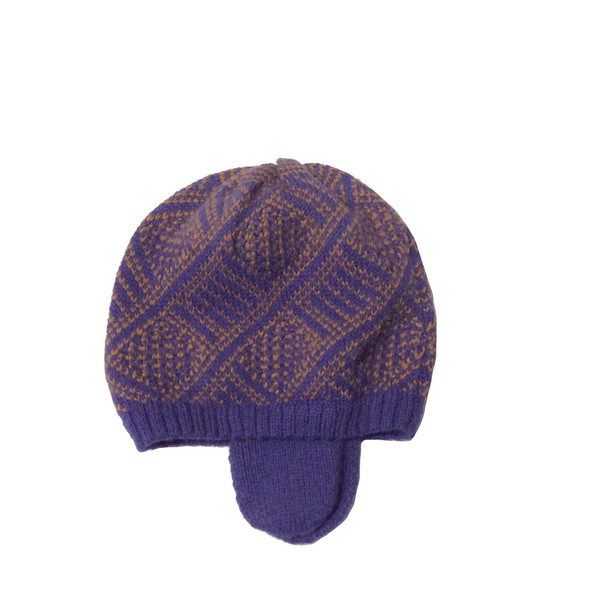 Rafa Hat - Blue & Wood