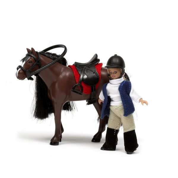 Smaland Dollhouse Horse & Girl