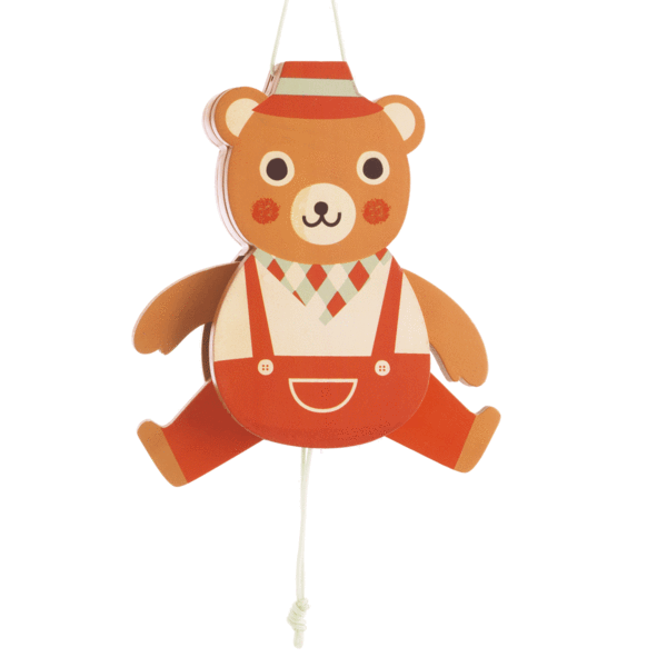 Djeco Jumping Jack Gaby the Bear