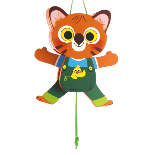 Djeco Jumping Jack Loustic the Cat