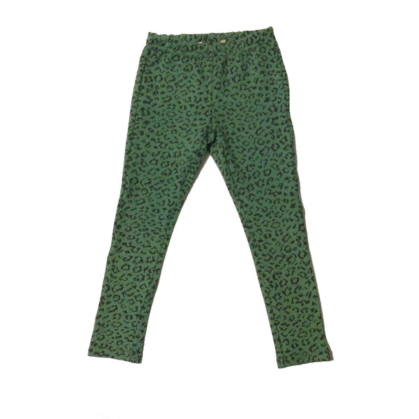 Mint Green Leopard Leggings