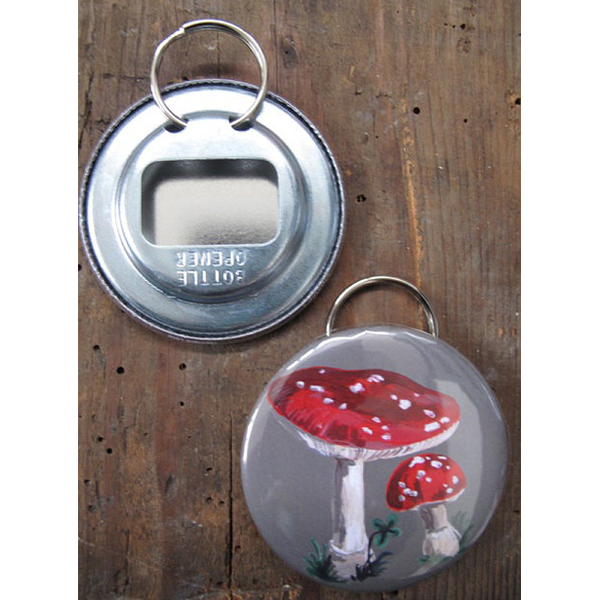Mushroom Bottle and Keychain Opener - Nathalie Lete