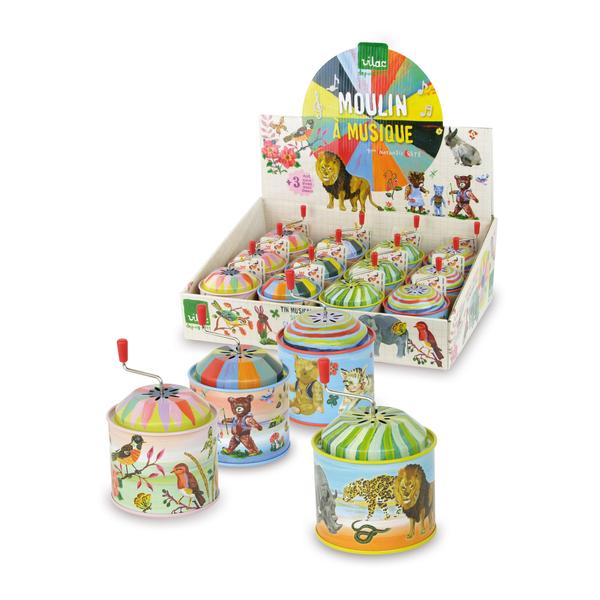 Musical Tin Windups by Nathalie Lete