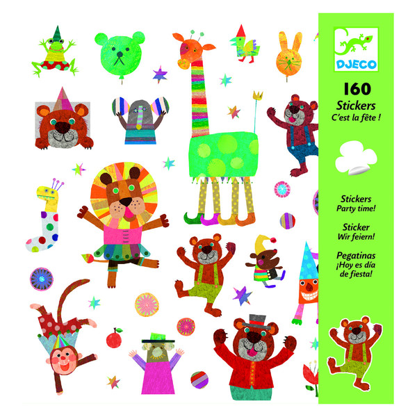 Djeco Stickers - Party Time