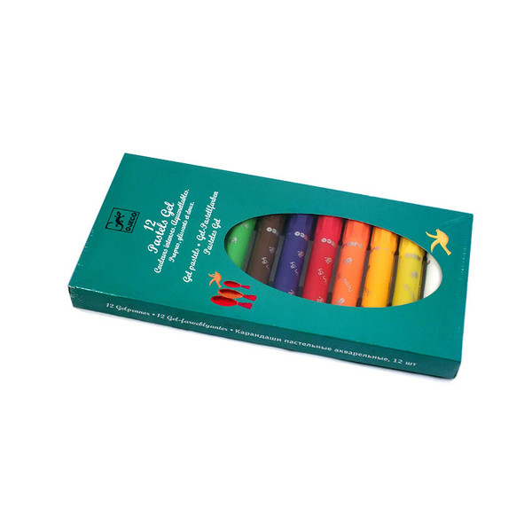 12 Pastel Gels - Primary Colours Djeco Great for face paint!