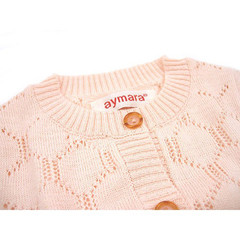 Bianca Cardigan in Petal Pink - Little Citizens Boutique
 - 3