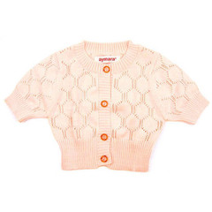 Bianca Cardigan in Petal Pink - Little Citizens Boutique
 - 2