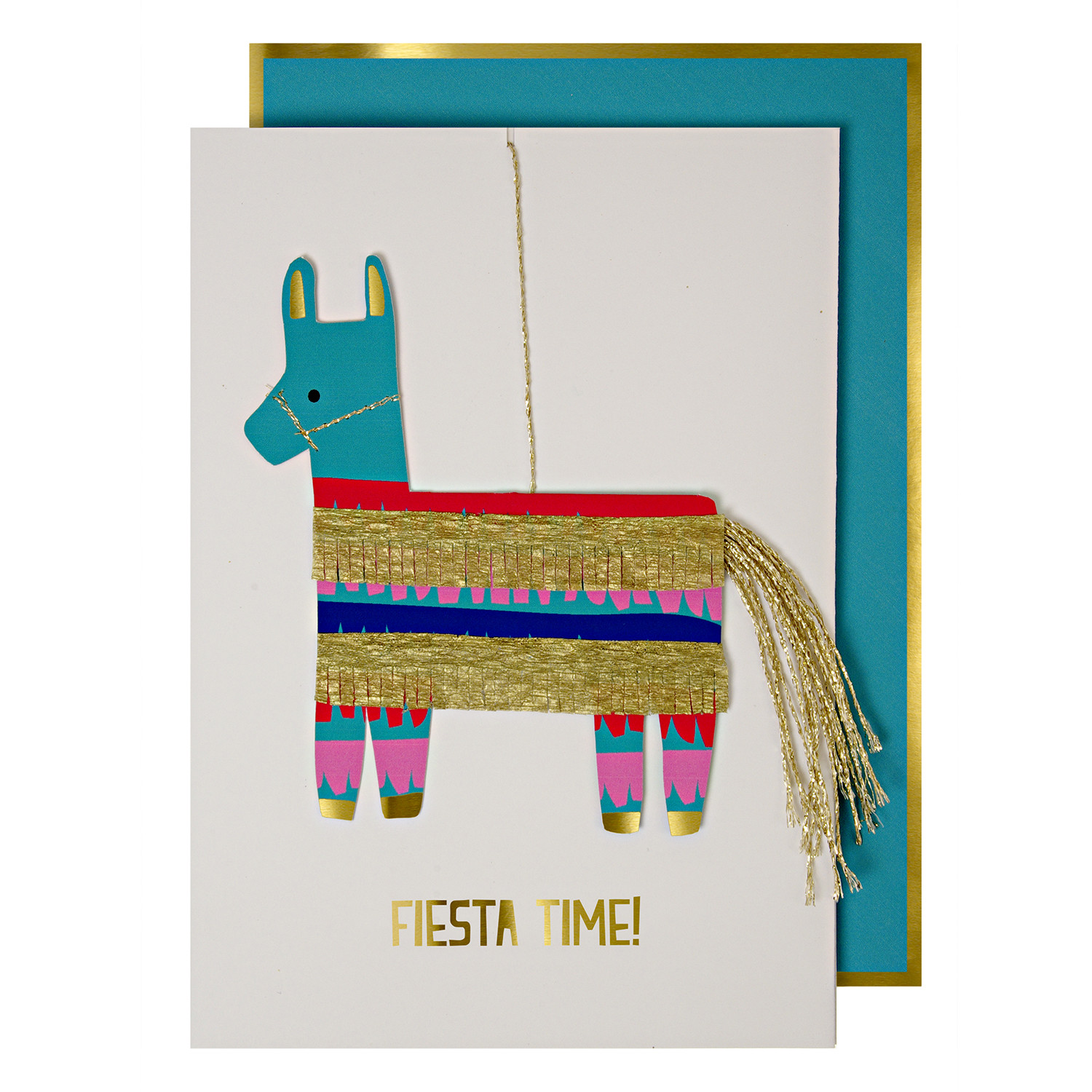 Pinata Fiesta Time - Birthday Card by Meri Meri - Little Citizens Boutique

