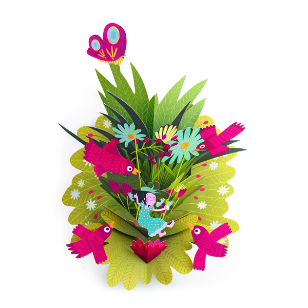 Happy Lili Popup Poster Djeco