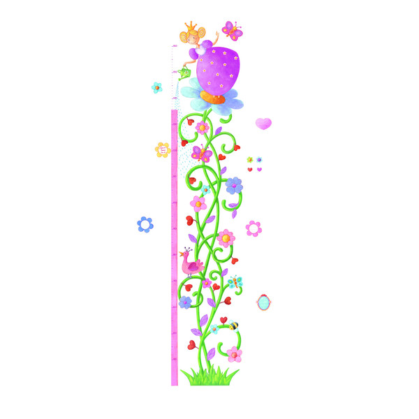 Djeco Marguerite Height Chart - Wall Stickers