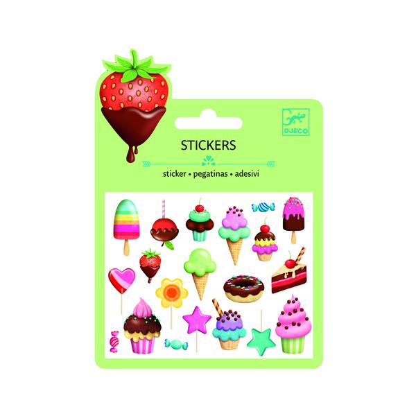 Djeco Puffy Sweet Treats stickers