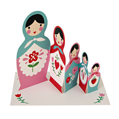 Russian Doll - Birthday Card by Meri Meri - Little Citizens Boutique
 - 4