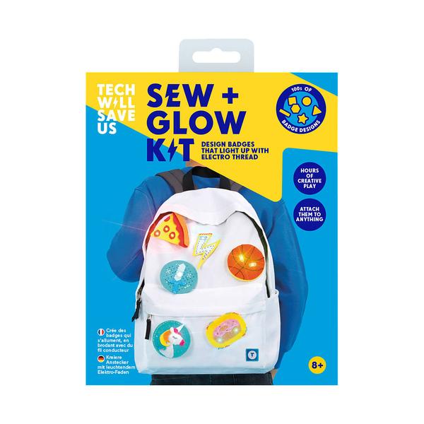 Make you own Emoji Badges with Sew and Glow Kit by Tech Will Save Us