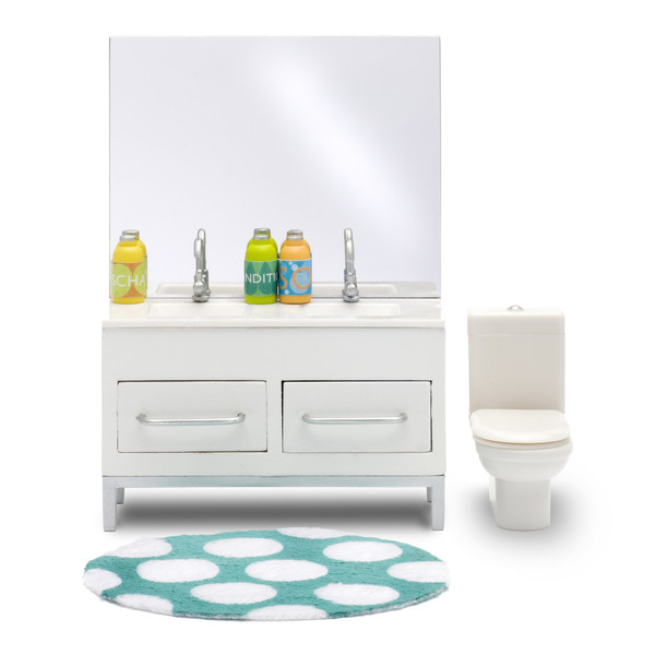 Stockholm Dollhouse Bathroom Set