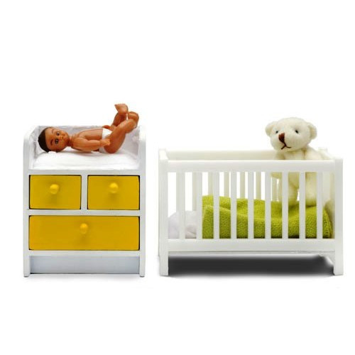 Stockholm Dollhouse Nursery Set