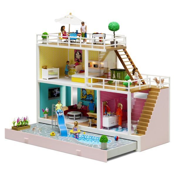 Stockholm Dollhouse - including accessories