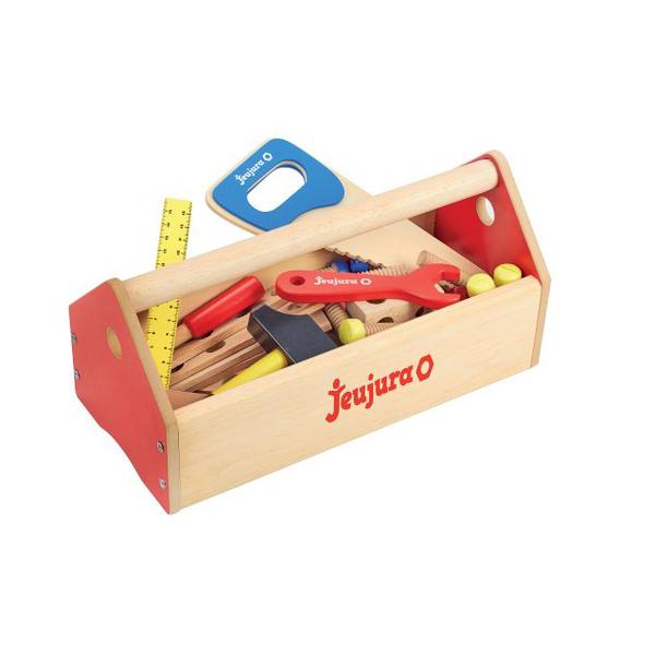 Wooden Toy Toolbox by Jeujura