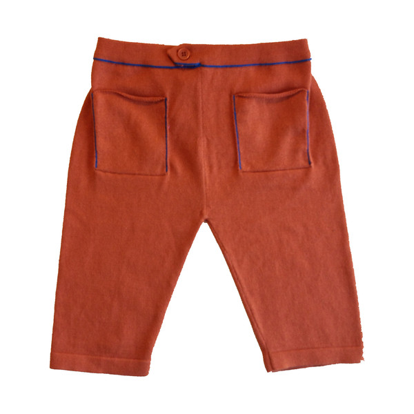 Logan Trousers - in Terra & Blue