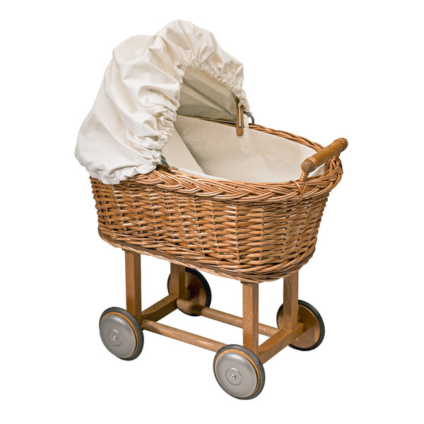 Traditional Wicker Pram