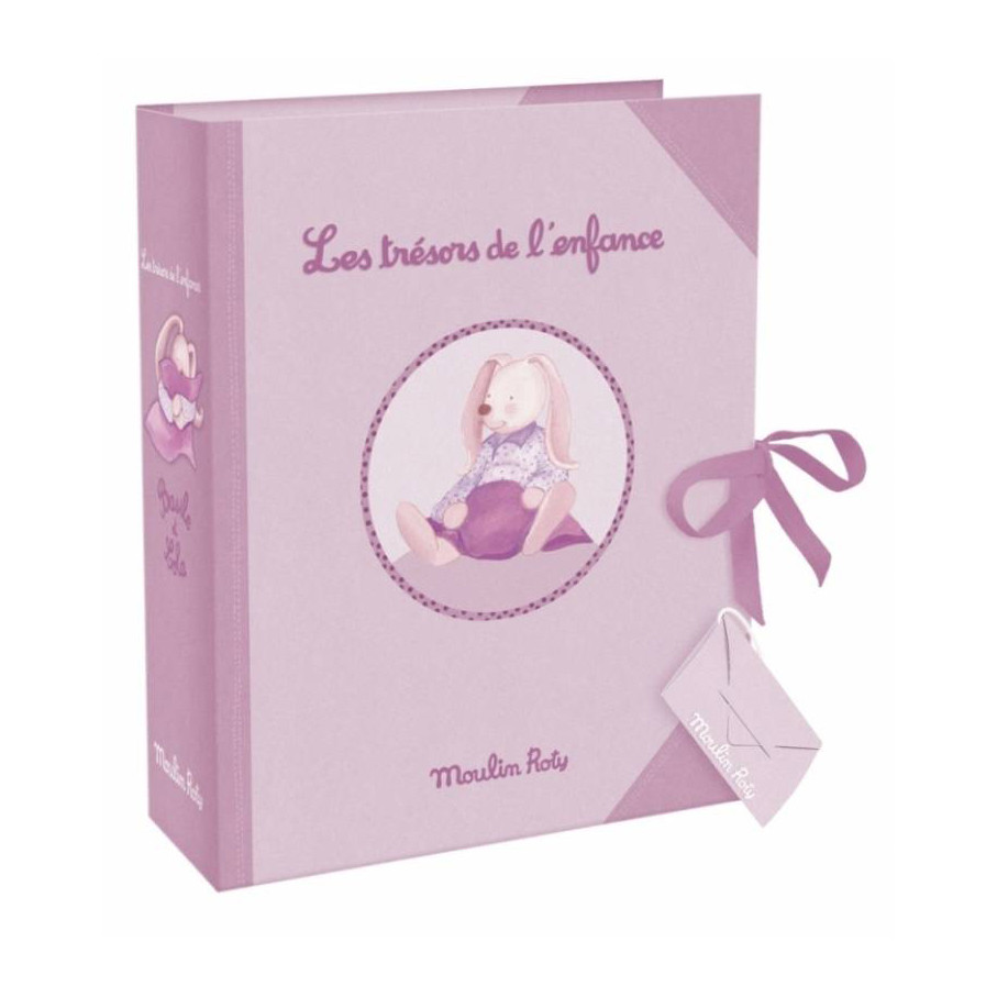 Baby Keepsake Treasure Box With Dawers - Mauve - Little Citizens Boutique
 - 1
