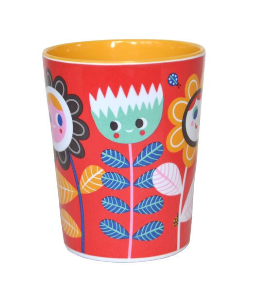 Helen Dardik Melanine Cup - Flowers