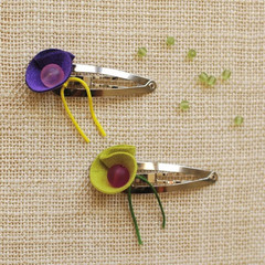 Calla Hair Clip - Little Citizens Boutique
 - 2