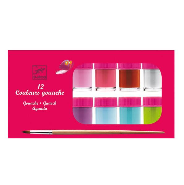 Gouaches Bottles - Girl - Set of 12