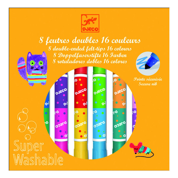 Djeco Double Ended Washable Markers