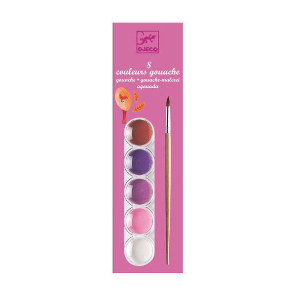 Gouaches Watercolours - Set of 8