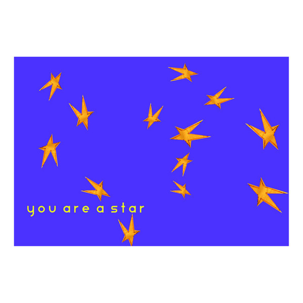 You Are a Star! Card - Purple