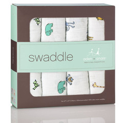 Jungle Jam 4-Pack Swaddle - Little Citizens Boutique
 - 1